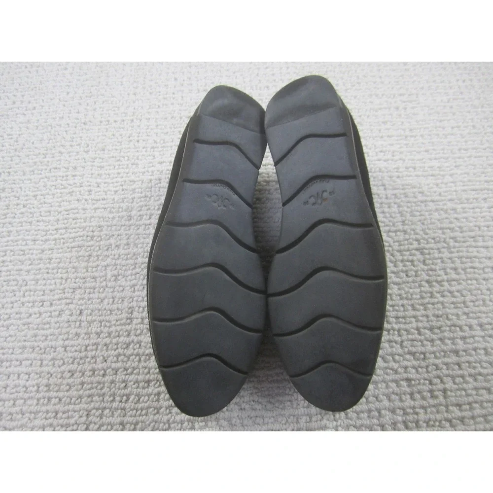 Johnston Murphy Womens Shoe Size 7M Black Casual Loafer Slip On Round Toe‎